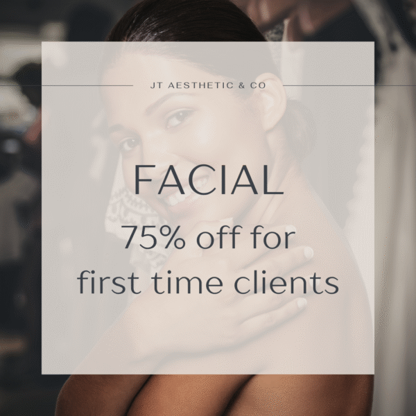 First-time facial discount for new clients