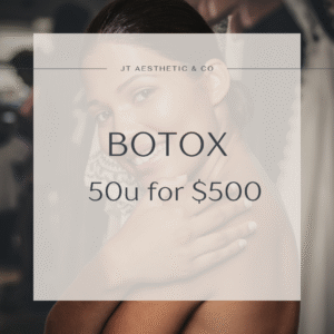 Botox wrinkle treatment promotion 50 units for $500