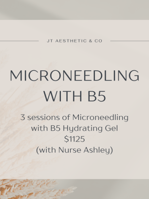 microneedling with B5