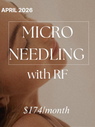APRIL- MICRONEEDLING W RF